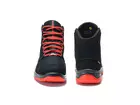 Elten Maddox Black-Red Mid veiligheidsschoen S3 SRC ESD