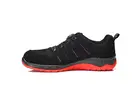 Elten Maddox Black-Red Low veiligheidsschoen BOA-sluiting S3 SRC ESD