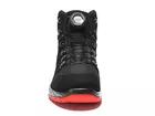 Elten Maddox Black-Red Mid veiligheidsschoen BOA-sluiting S3 SRC ESD
