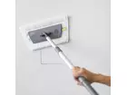 Vikan 549025 board en tafelmop Hook & Loop 25 cm wit
