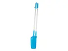 Vikan 56653 hygiënisch hotelstofblik met veger afsluitbaar 350 mm blauw