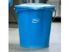 Vikan 56862 emmer met RVS hengsel 12 liter groen