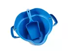 Vikan 56922 emmer met RVS hengsel 20 liter groen