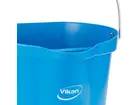 Vikan 56945 emmer lekvrij detecteerbaar polypropyleen 12 liter wit
