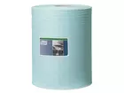 Tork poetsdoekrol Low-Lint Combi Rol 1-laags W1 W2 W3 blauw