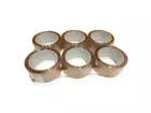 Tape rollen 48 mm breed polypropyleen solvent 66 meter