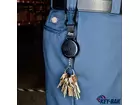 Key-Bak Securit uittrekbare sleutelhanger kevlar koord 120 cm