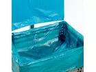Kratzak HDPE 68/2x17x63 cm T30 blauw