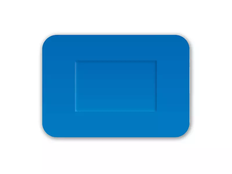 Detectaplast 8144 Universal pleister 50x72 mm detecteerbaar blauw