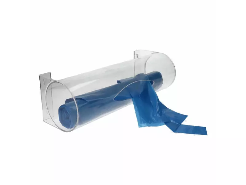 Dispenser acryl voor schorten op rol
