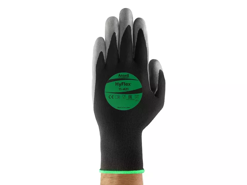 Ansell HyFlex 11-421 handschoen PU/nitril mechanische bescherming
