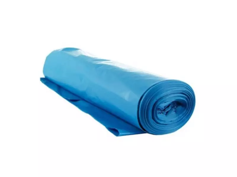 Afvalzakken blauw LDPE gerecycled T70 70x110 cm