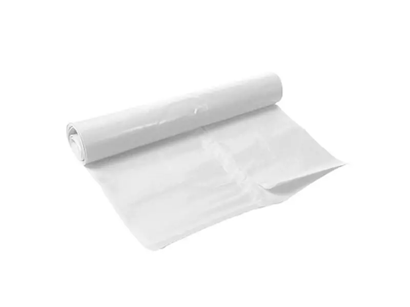 Afvalzakken transparant HDPE T25 70x110 cm