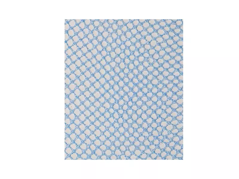 Detectamet baardmasker micromaas fijne mazen detecteerbaar blauw