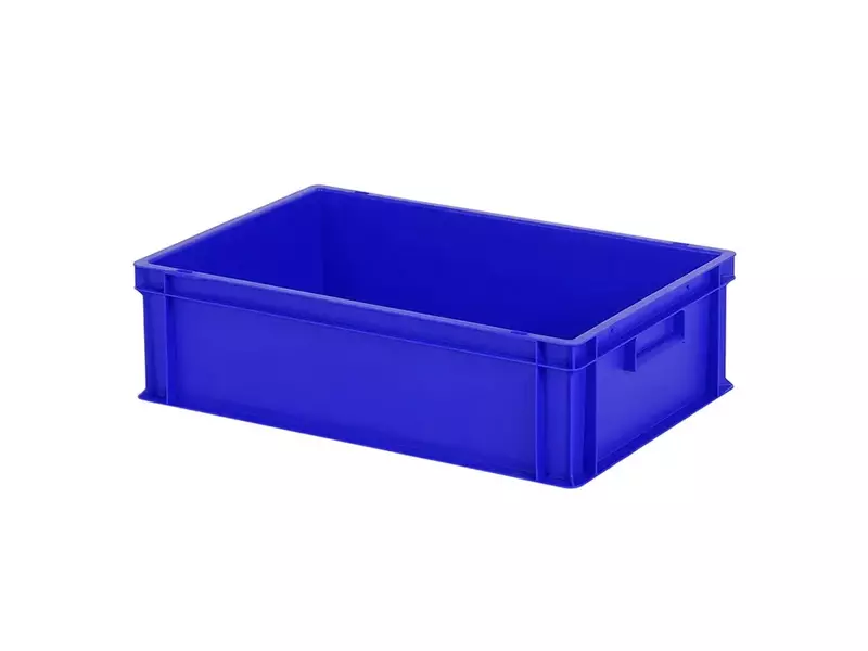 Stapelbak Euronorm 600x400x175 mm 33 liter blauw