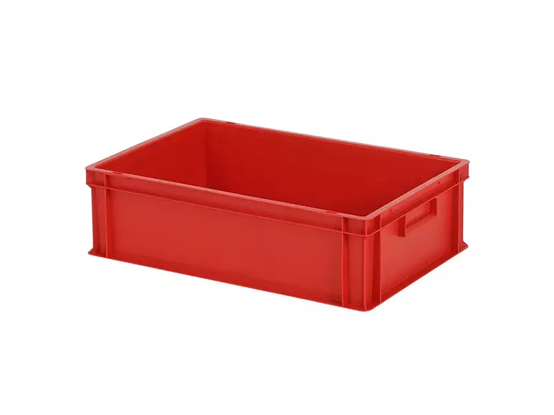 Stapelbak Euronorm 600x400x175 mm 33 liter rood