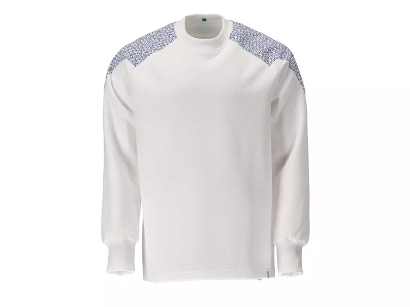 Mascot Food & Care 20084-932-0691 sweatshirt wit/helder blauw