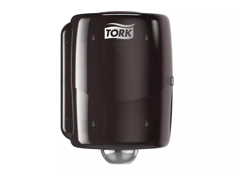 Tork Combi Rol poetspapier dispenser W2 zwart/rood