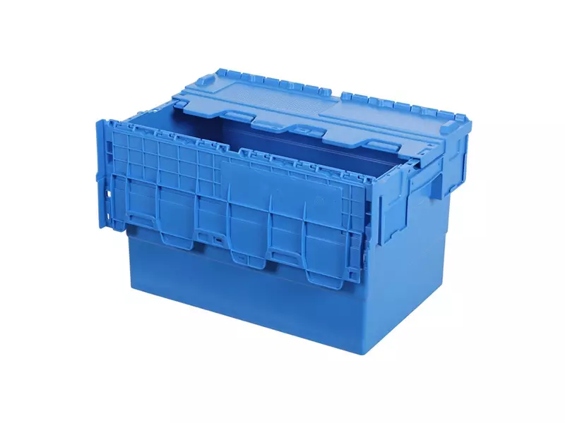Distributiebak 600x400x365 mm 60 liter blauw