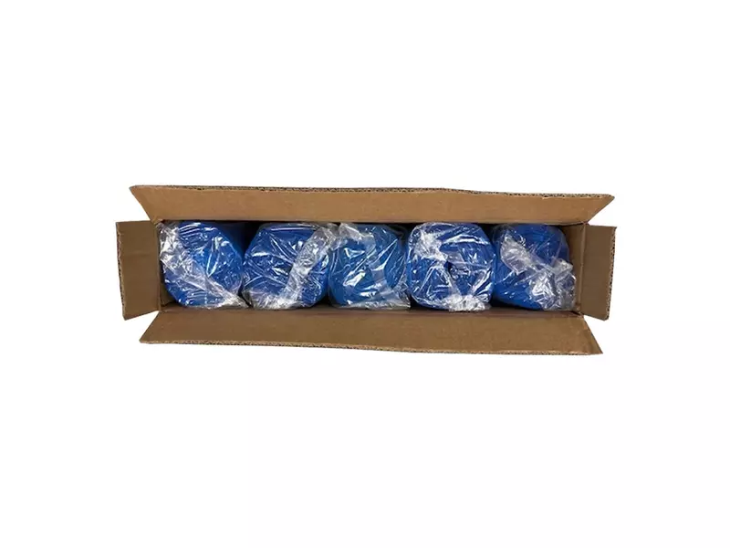 Hycare disposable schort 20 mu polyethyleen 80x125 cm op rol blauw