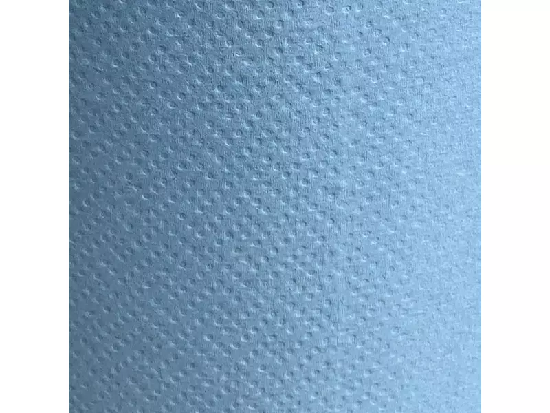 Poetspapier midi 1-laags centerfeed 300 meter blauw