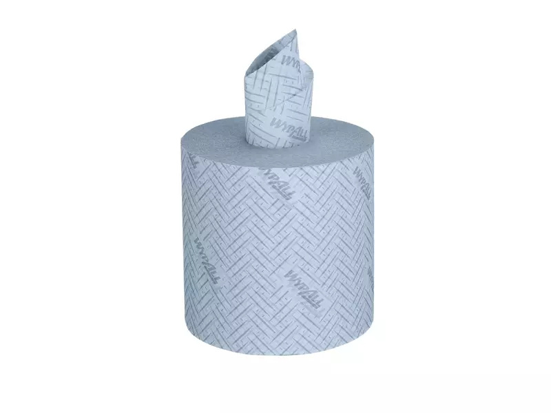 Kimberly-Clark Wypall L20 7302 poetsrol midi 2-laags 38x18,3 cm blauw