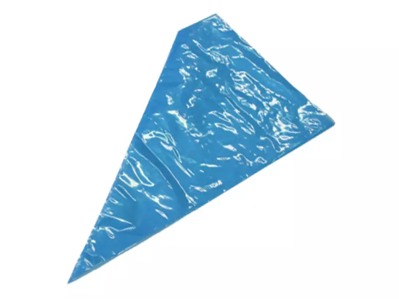 Spuitzak wegwerp LDPE 540 mm 75 mu blauw