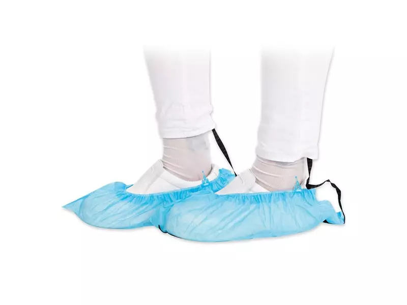 Disposable overschoen PP blauw ESD