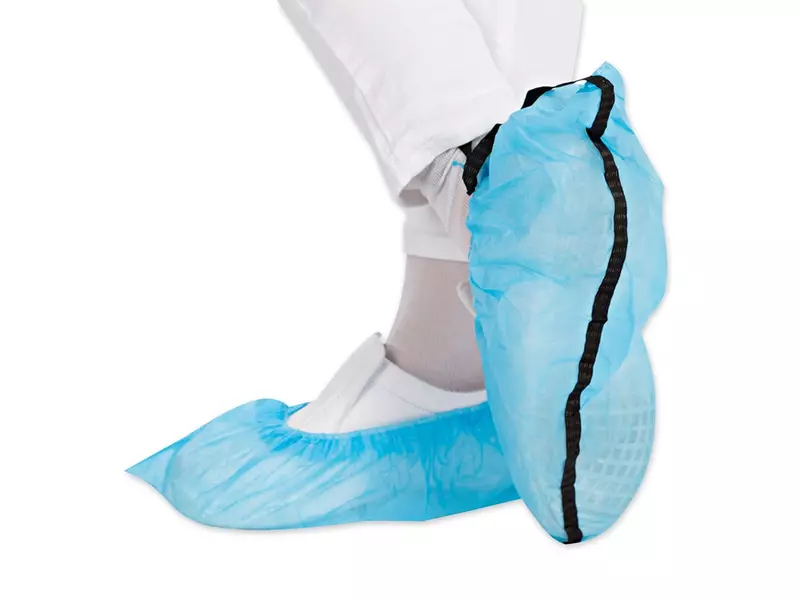 Disposable overschoen PP blauw ESD