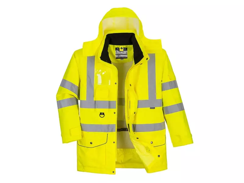 Portwest S427 parka 7-in-1 Hi-Vis fluo geel