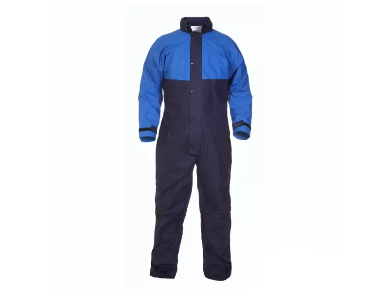 Hydrowear Seaham spuitoverall marineblauw/koningsblauw