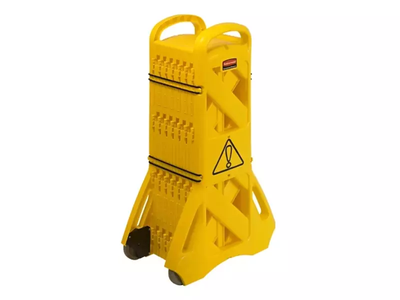 Rubbermaid FG9S1100YEL draagbaar mobiel afsluitingssysteem geel