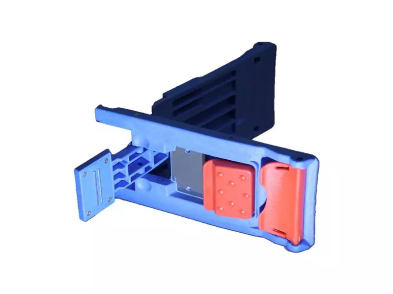 Vlakmophouder kunststof met magneet 40 cm blauw