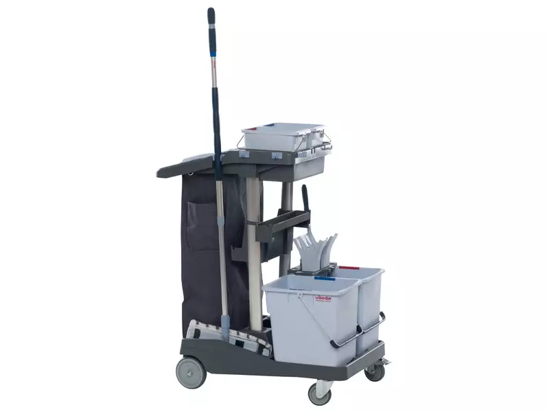 Vileda Professional VoleoPro recycled starterkit werkwagen