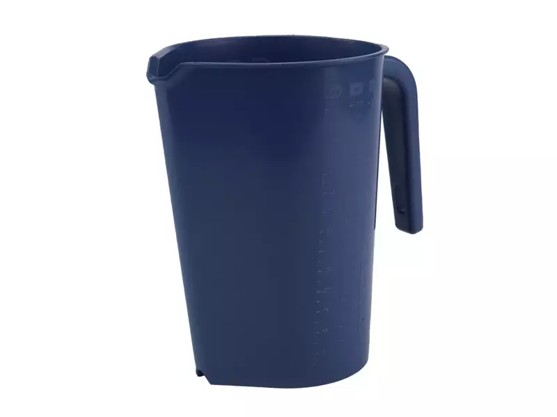 FBK 70122-2 maatbeker detecteerbaar 2 liter blauw
