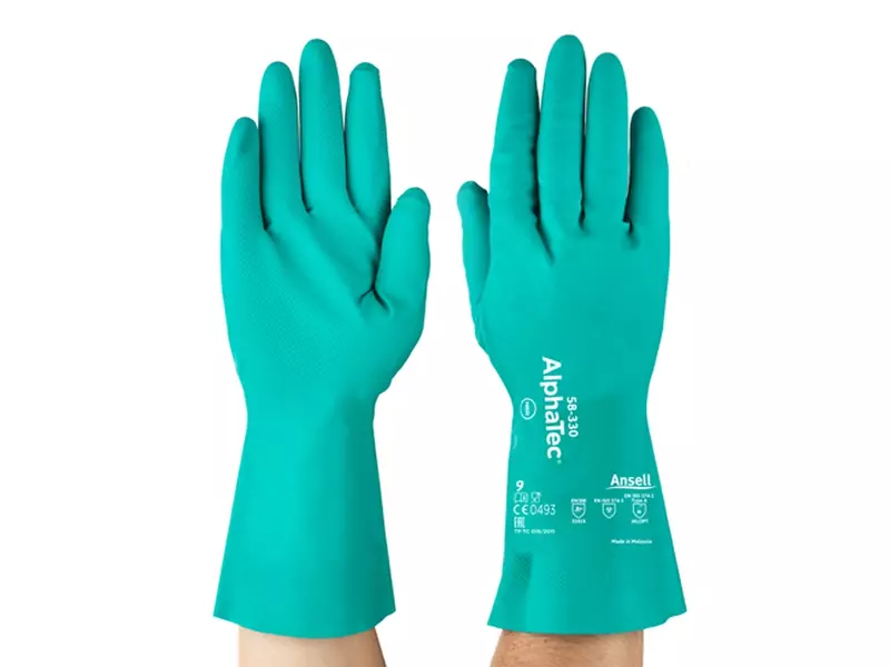 Ansell AlphaTec 58-330 handschoen nitril chemiebestendig