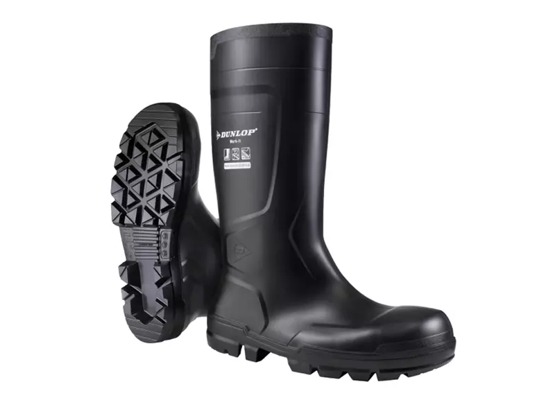 Dunlop Work-It Full Safety NB2HD01 veiligheidslaars S5 SR zwart