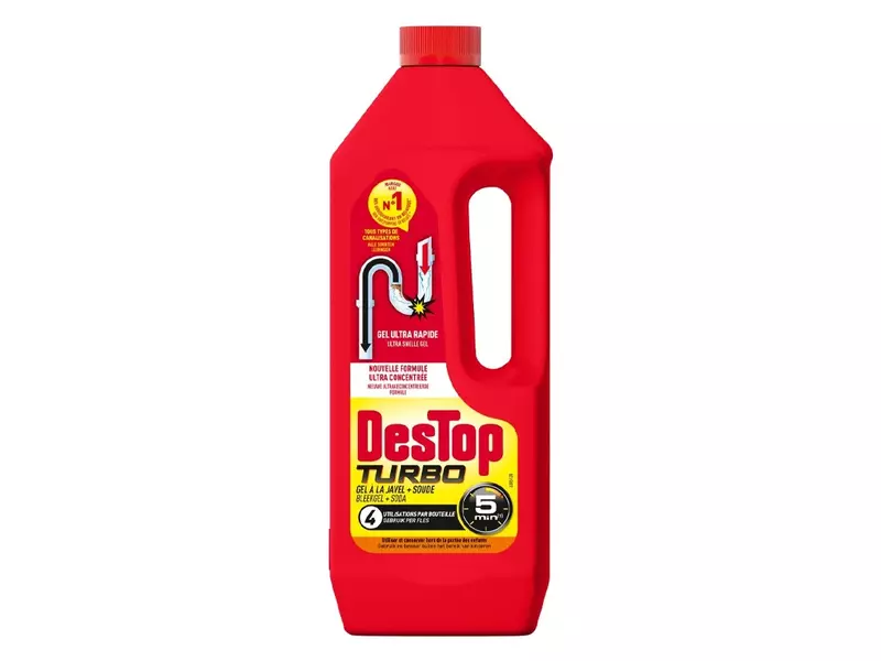 DesTop Turbo vloeibare ontstopper 1000 ml