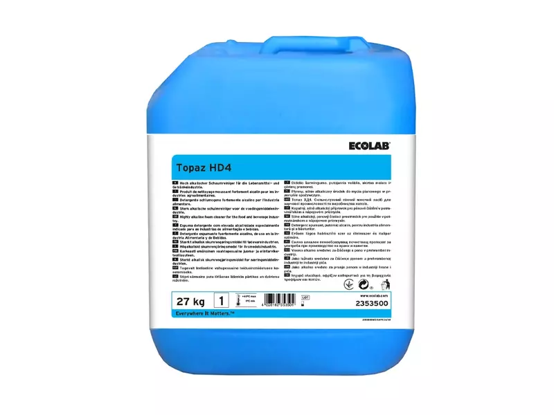 Ecolab Topaz HD4 alkalische schuimreiniger 27 kg