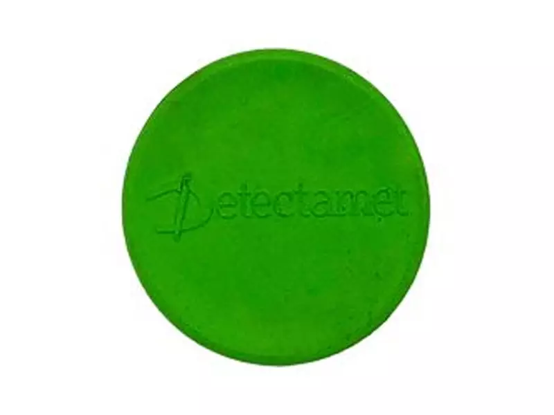 Detectamet whiteboard magneet detecteerbaar Ø34x6 mm groen