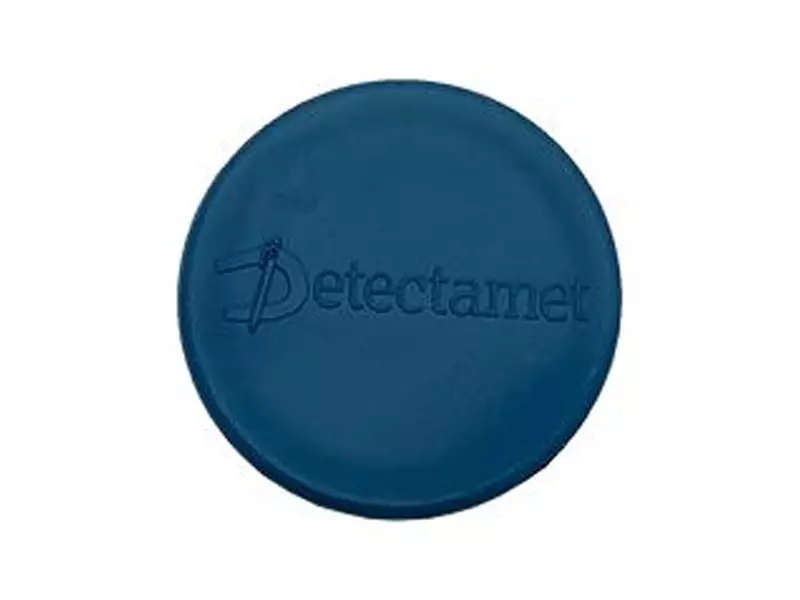 Detectamet whiteboard magneet detecteerbaar Ø34x6 mm blauw