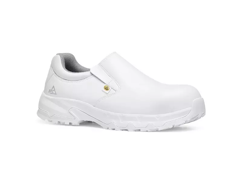 Shoes for Crews Brandon NTC veiligheidsschoen food instapper S3L SR ESD wit