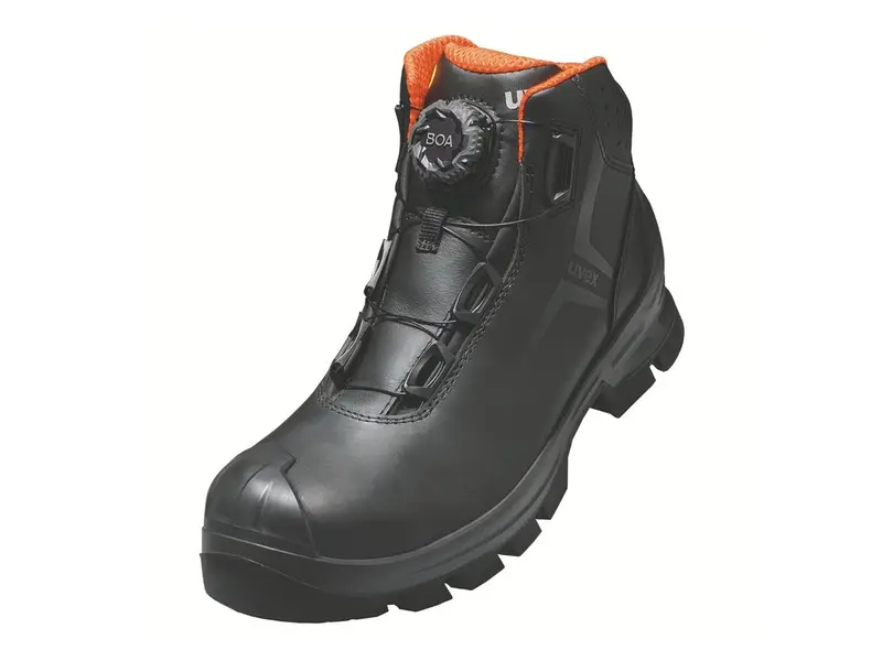 Schoen Uvex 2 6532.2 Mascole S3 hoog BOA zwart
