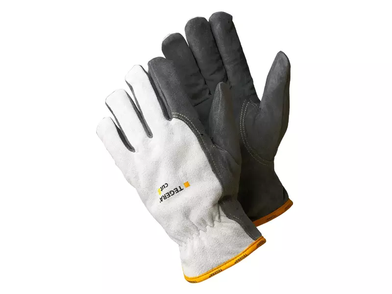 Handschoen Tegera 256 wit/zwart