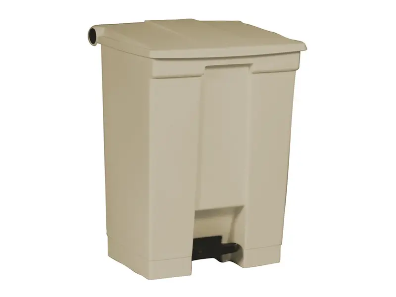 Afvalbak Step-On Classic 413x400x600 mm 45 liter beige