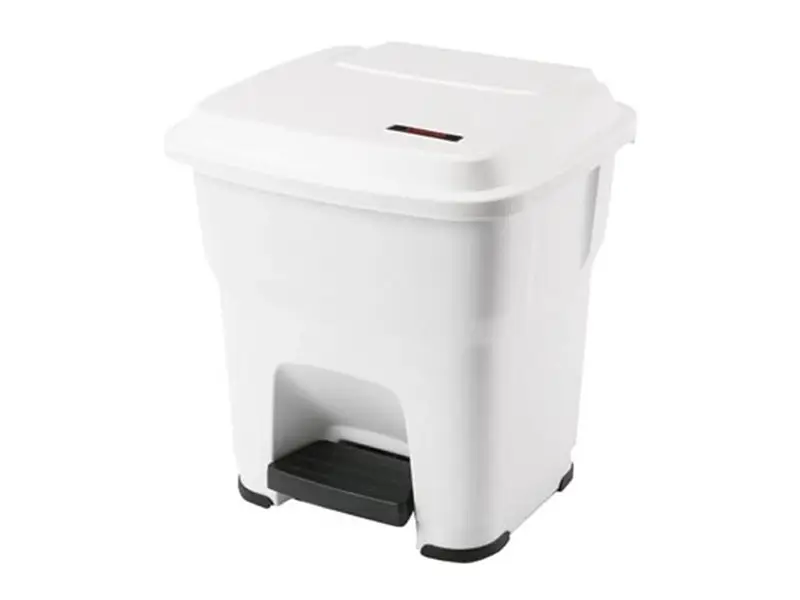 Vileda Hera hygiënische pedaalemmer 35 liter wit