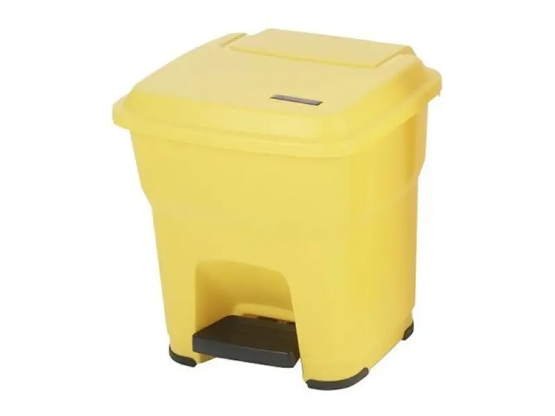 Vileda Hera hygiënische pedaalemmer 35 liter geel