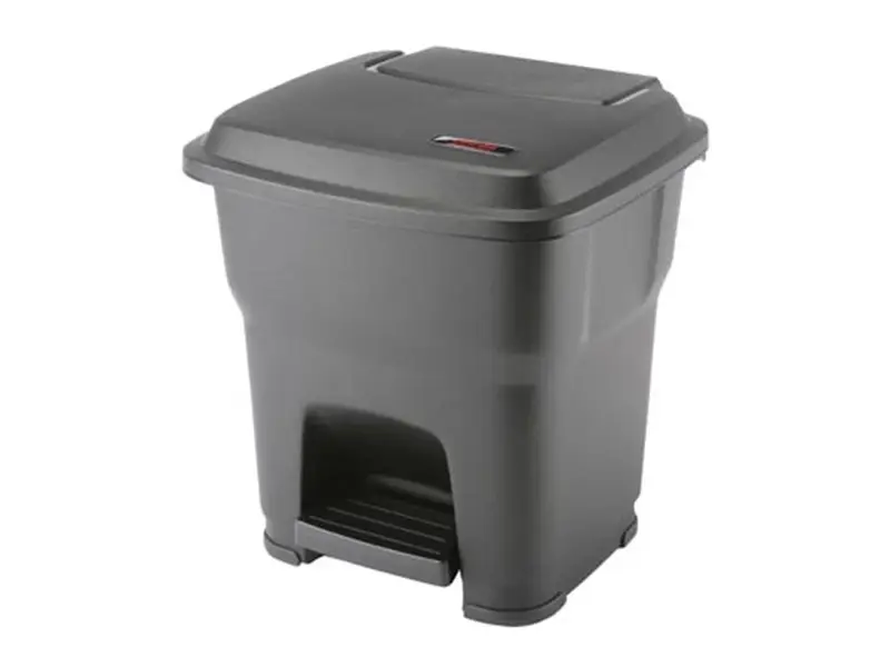 Vileda Hera hygiënische pedaalemmer 35 liter zwart