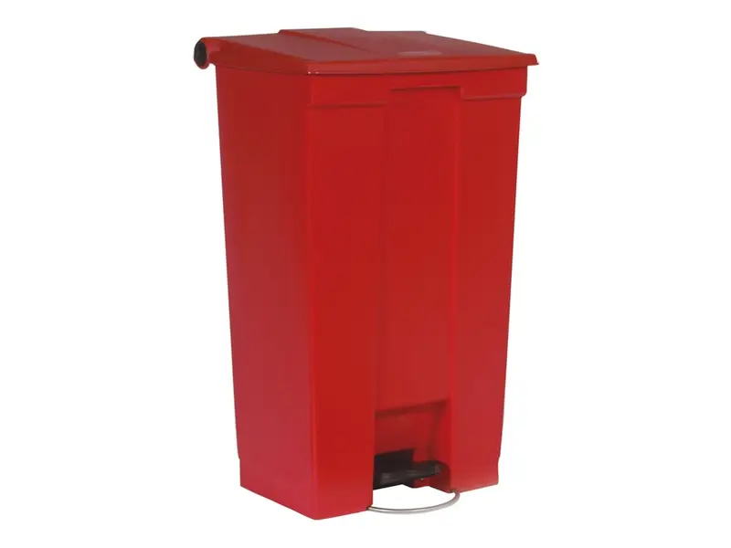 Rubbermaid Step-On Classic afvalbak 87 liter rood