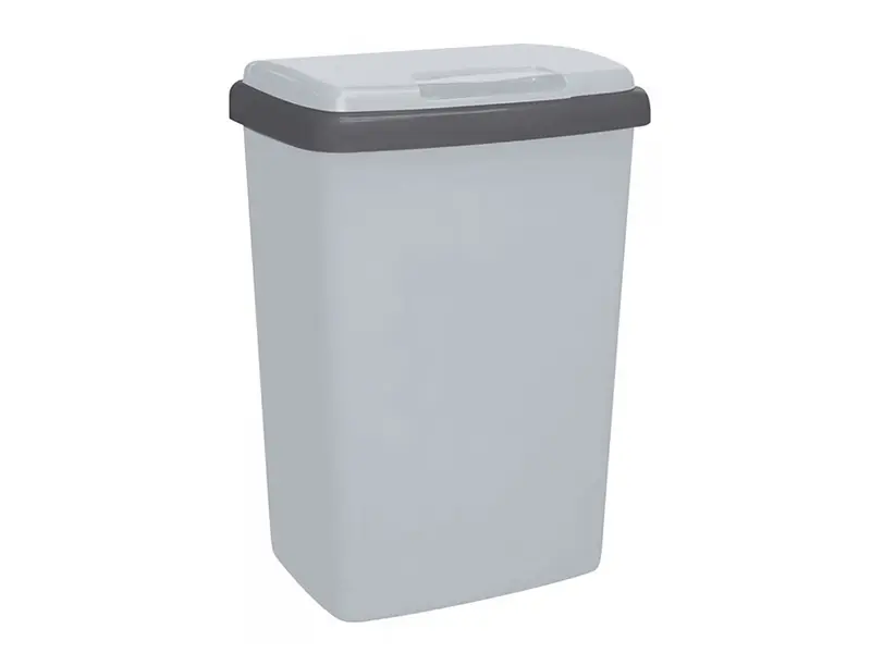 Afvalbak Top-Fix 305x395x560 mm 50 liter grijs